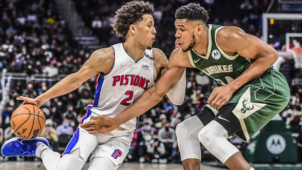 cade cunningham giannis milwaukee bucks